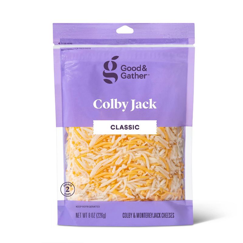 Shredded Colby Jack Cheese - 8oz - Good & Gather™