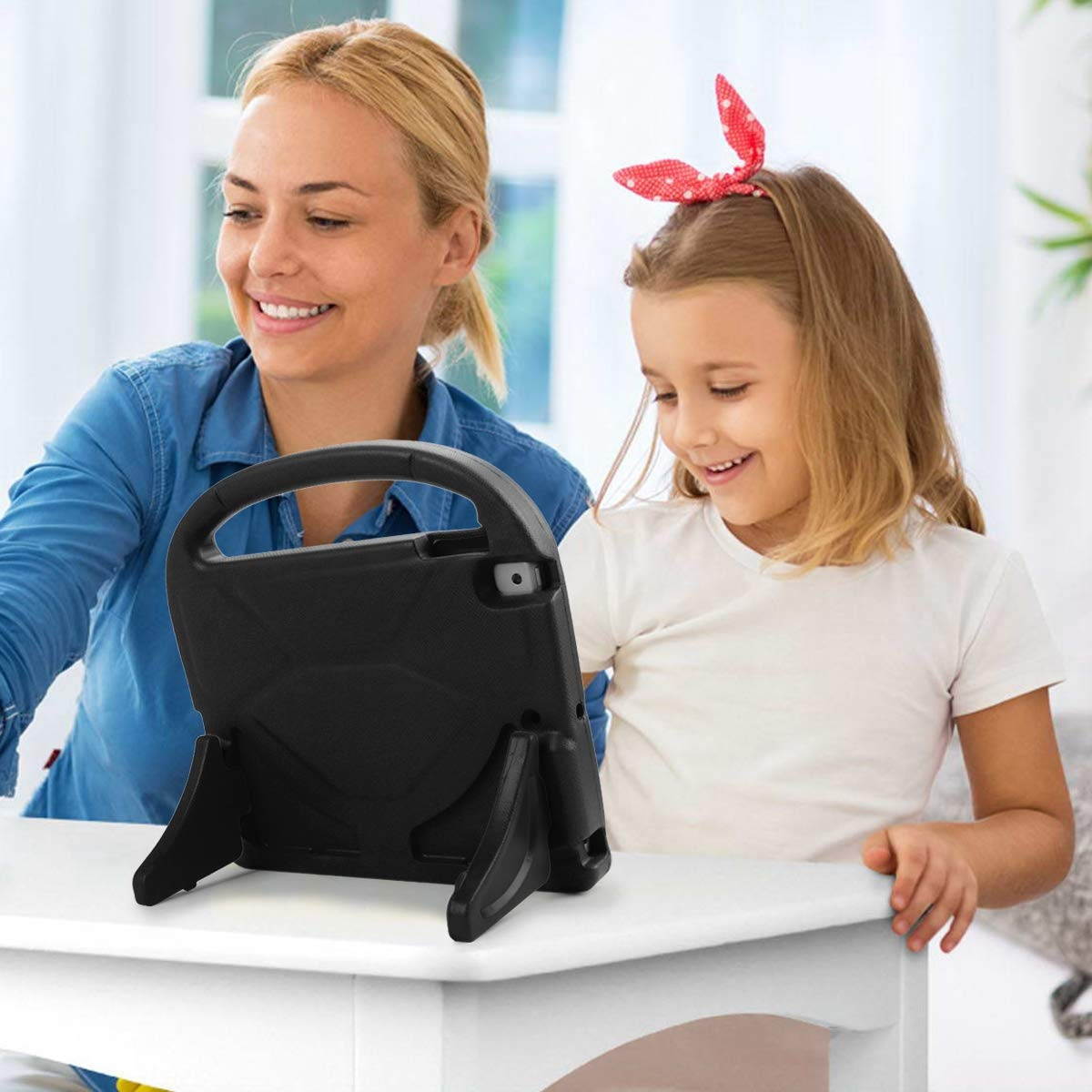 AICase Kids Portable Light Weight Shock Proof Impact Resistant Bumper Friendly Protective Cover with Kickstand for iPad 9.7"/ iPad Pro 9.7 / iPad Air 2 / iPad Air