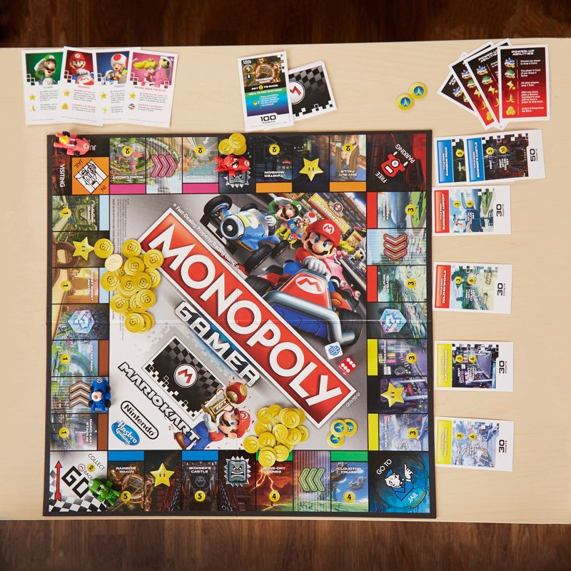 Monopoly Nintendo Mario Kart Board Game