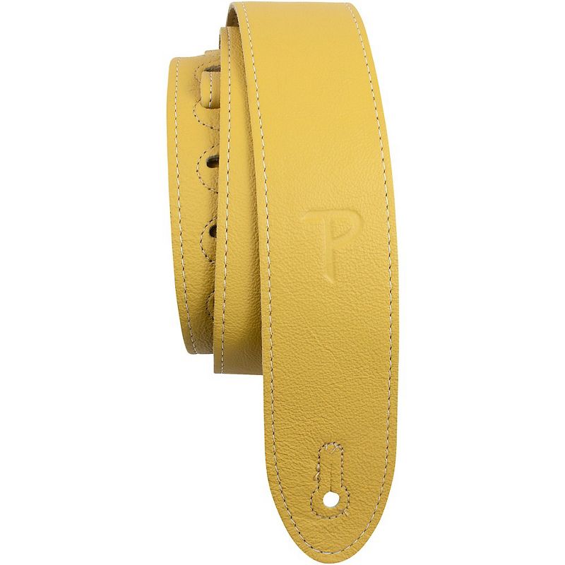 Perri's Leather Guitar Strap Yellow 2 in.