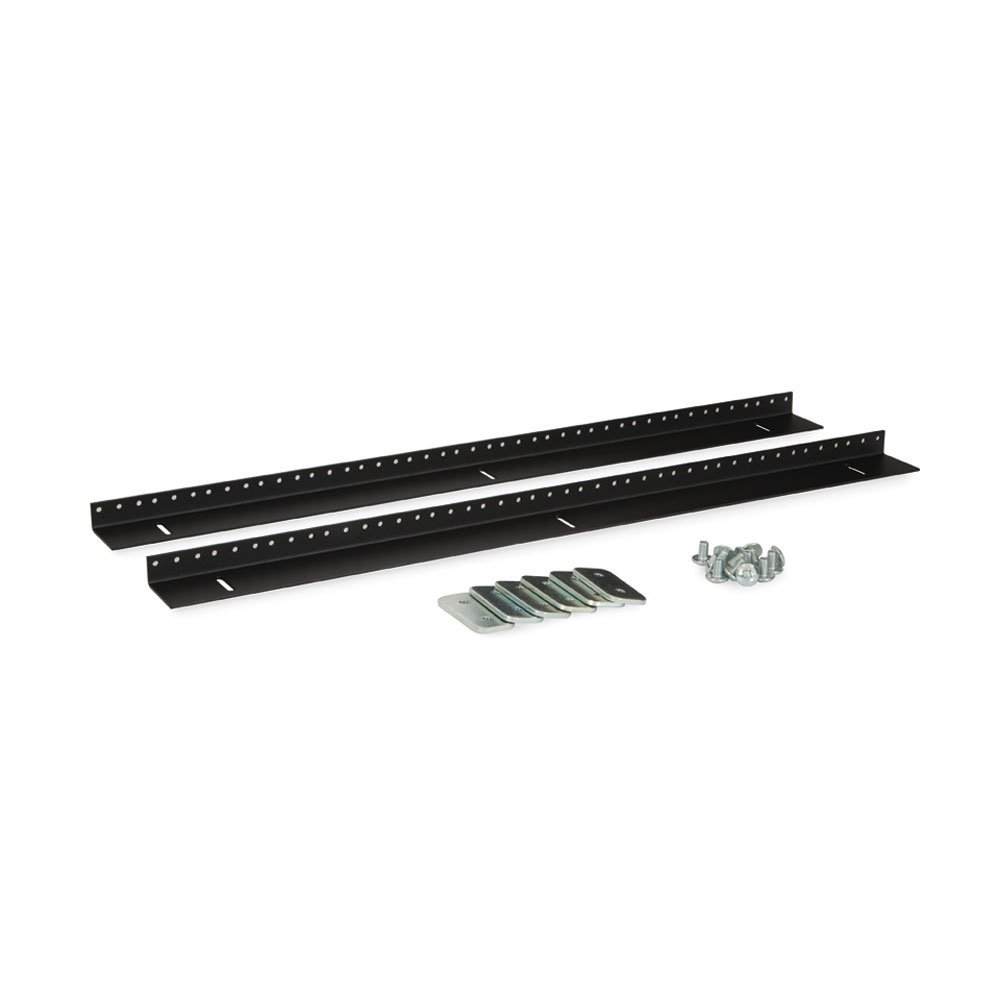 Kendall Howard LINIER 15U Wall Mount Vertical Rail Kit - 10-32 Tapped