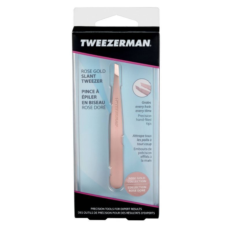 Tweezerman Rose Gold Slant Tweezer