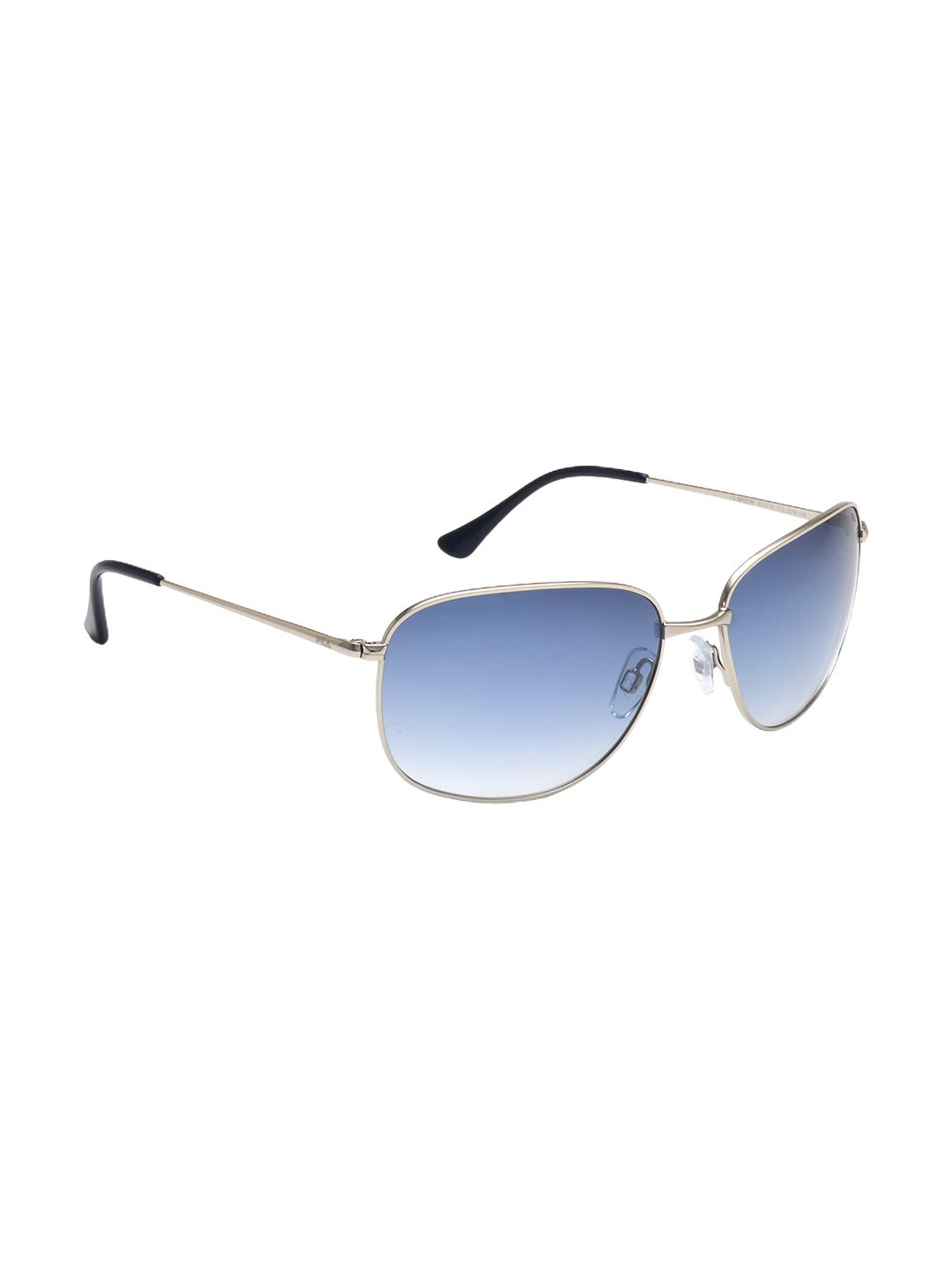 Fila Dark Blue Rectangular Sunglasses for Men