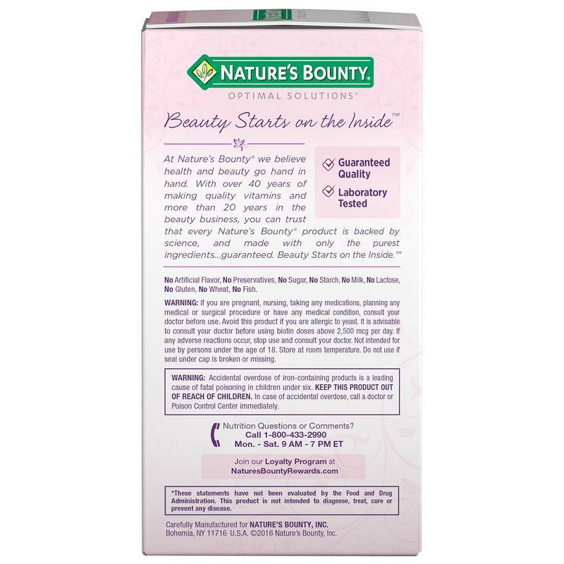 Optimal Solutions Extra Strength Hair, Skin and Nails Dietary Supplement Softgels - 150ct