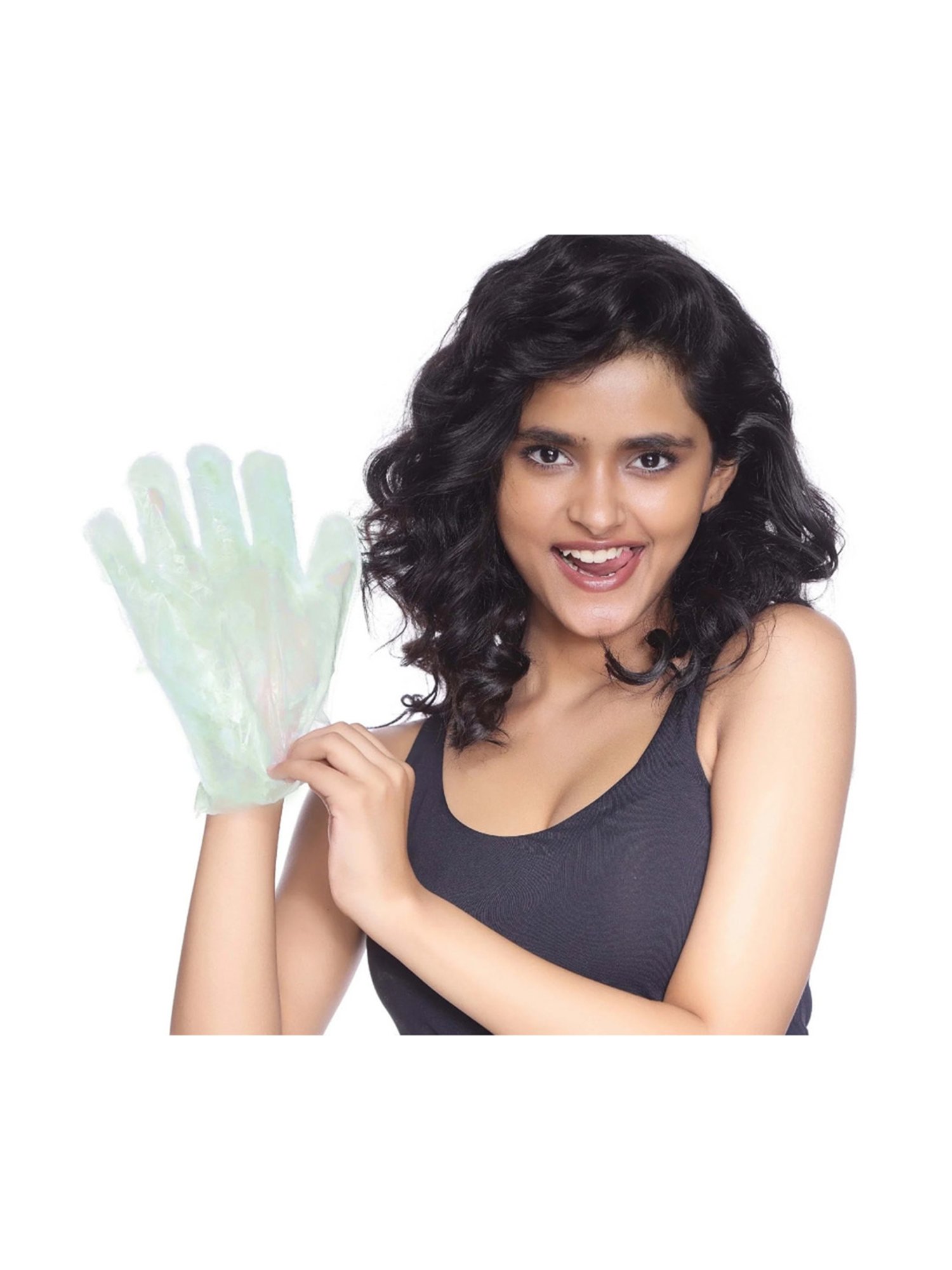 House of Beauty Aloe Vera Paraffin Hand Gloves - 1 Pair - 4 Times Reusable - 225 gm