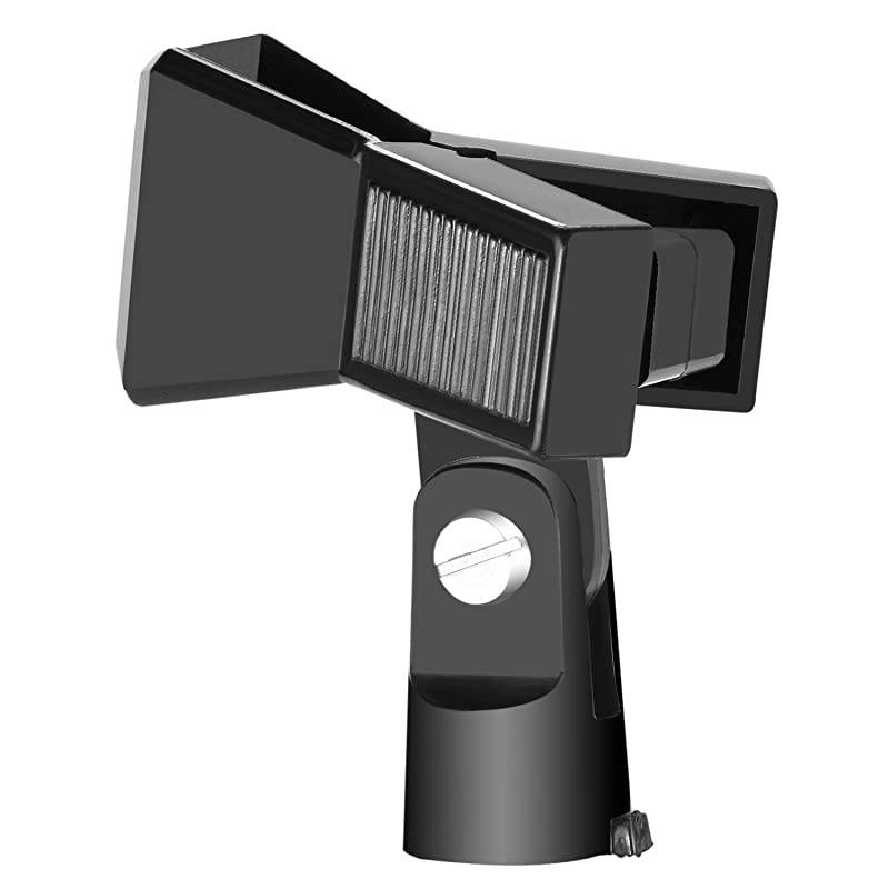 Mini Desktop Microphone Tripod Stand (Mic Clip)