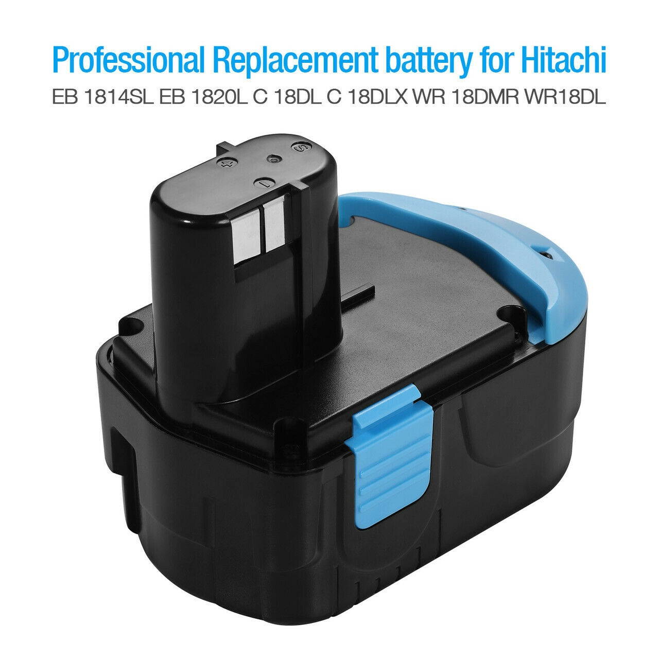 Upgraded 3000mAh 18V Battery Replacement For Hitachi EB1820L EB1824L EB1830HL US