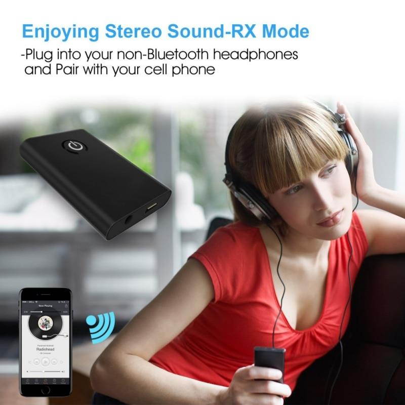 Wireless Bluetooth Headphones Audio Receiver Adapter For 3.5mm Jack Earphones Bluetooth Transmitter For Xiaomi TV Speaker