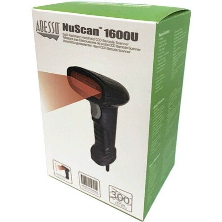 Adesso Handheld Barcode Scanner