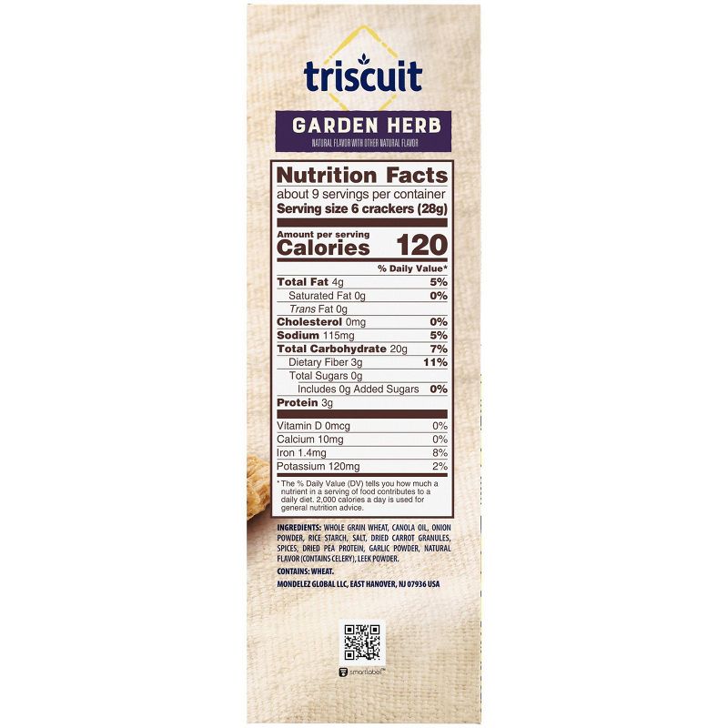 Triscuit Garden Herb Crackers - 9oz