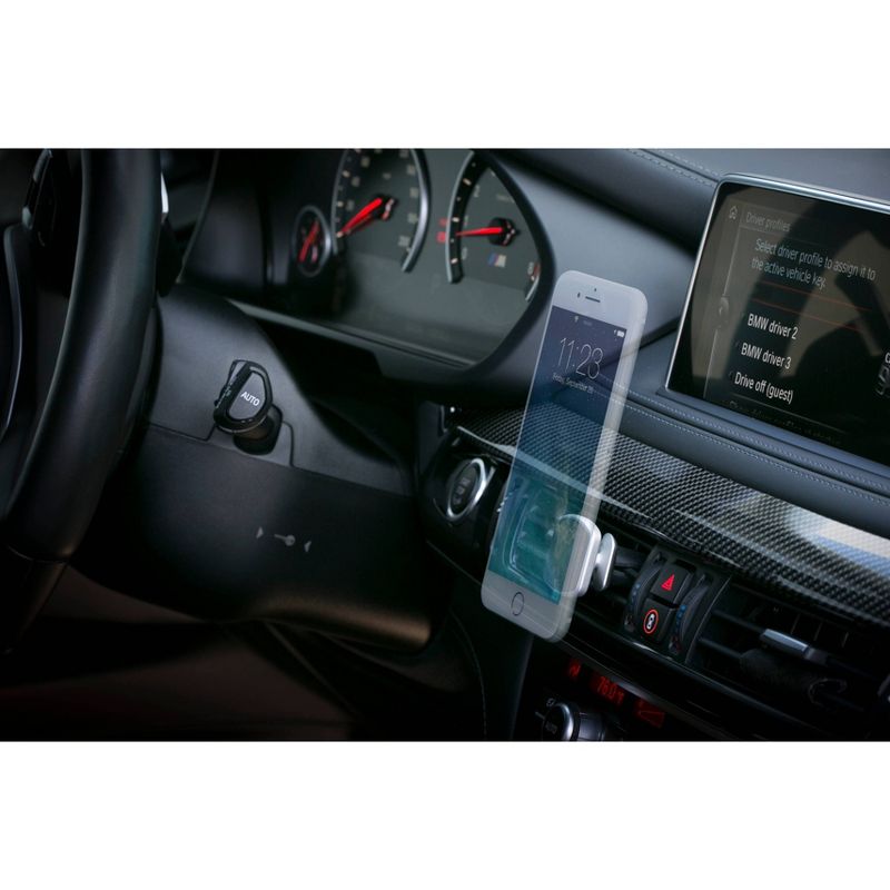 Scosche Magic Mount Elite Vent for Smartphones Silver