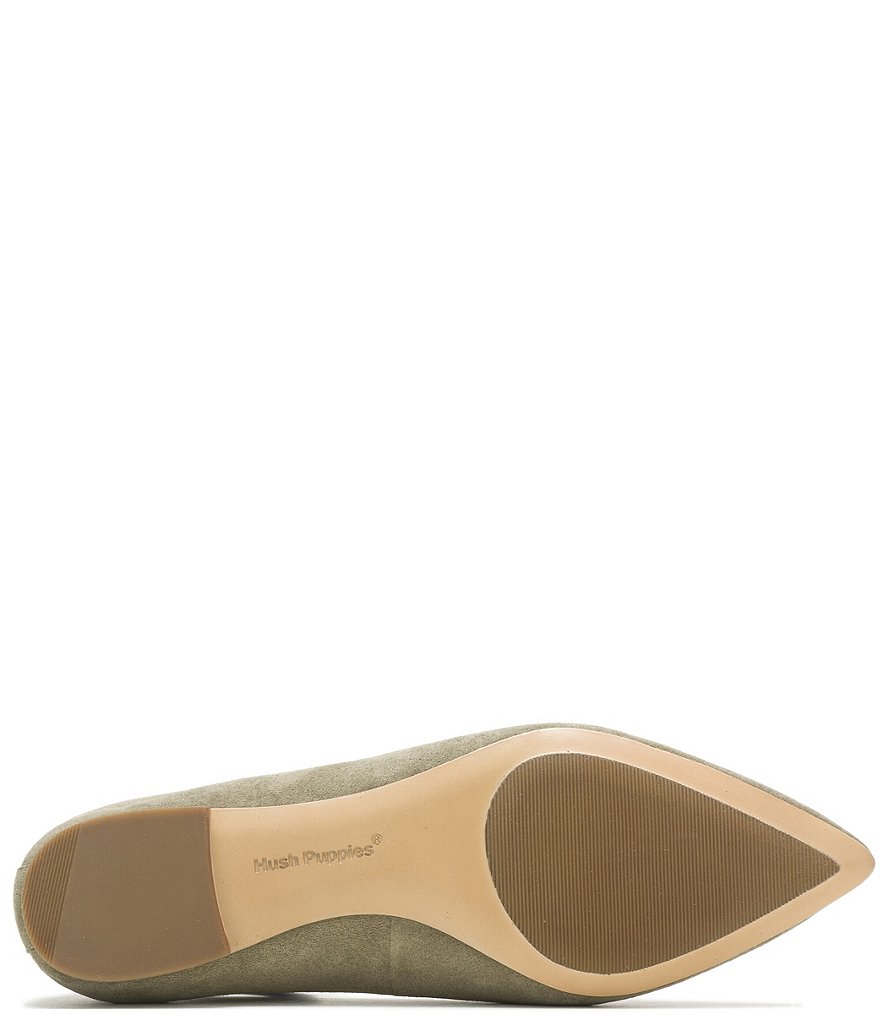 Hush Puppies Hazel Pointe Suede Loafers