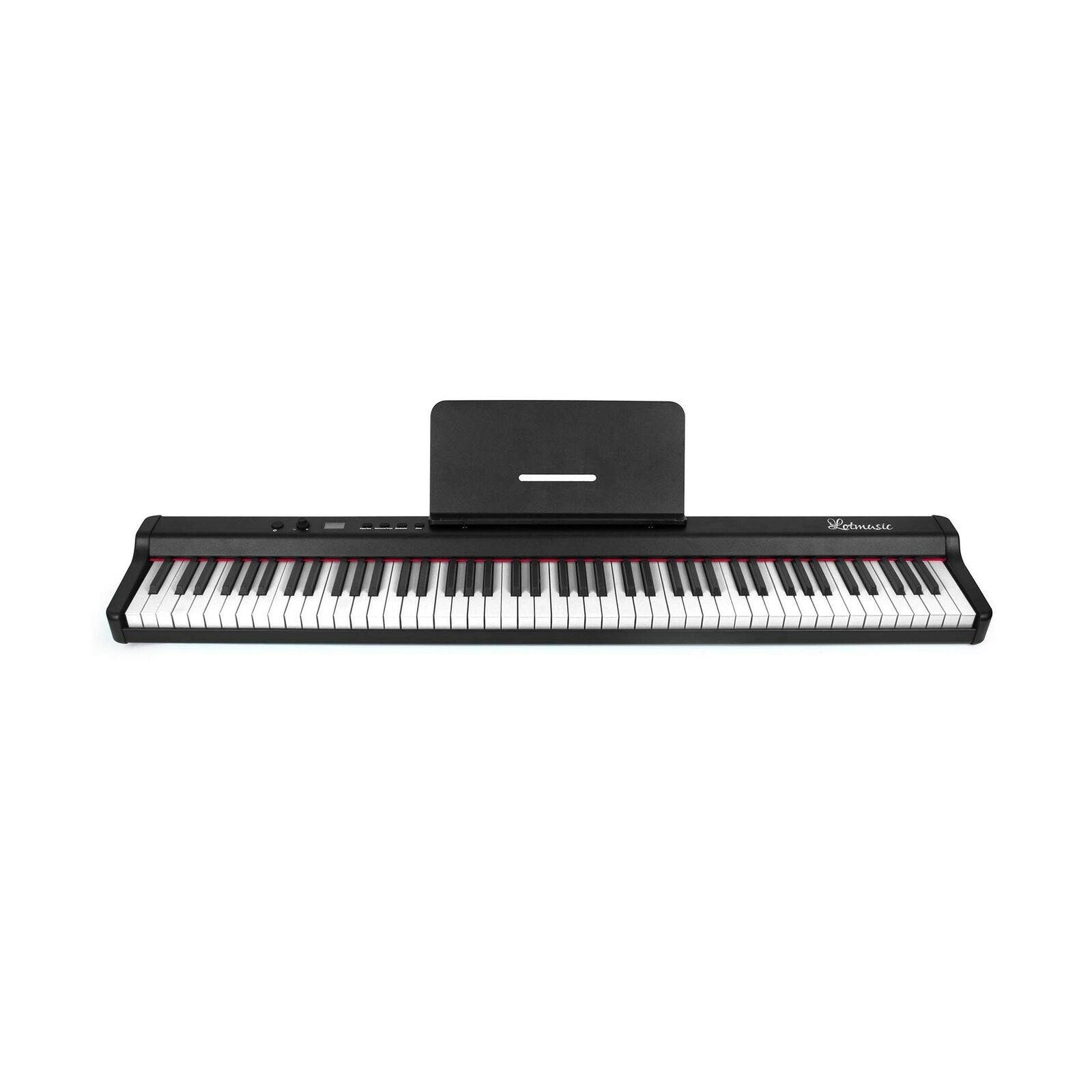 lotmusic Digital Piano 88 Key Full Size Velocity-Sensitive Semi-Weighted Keys...