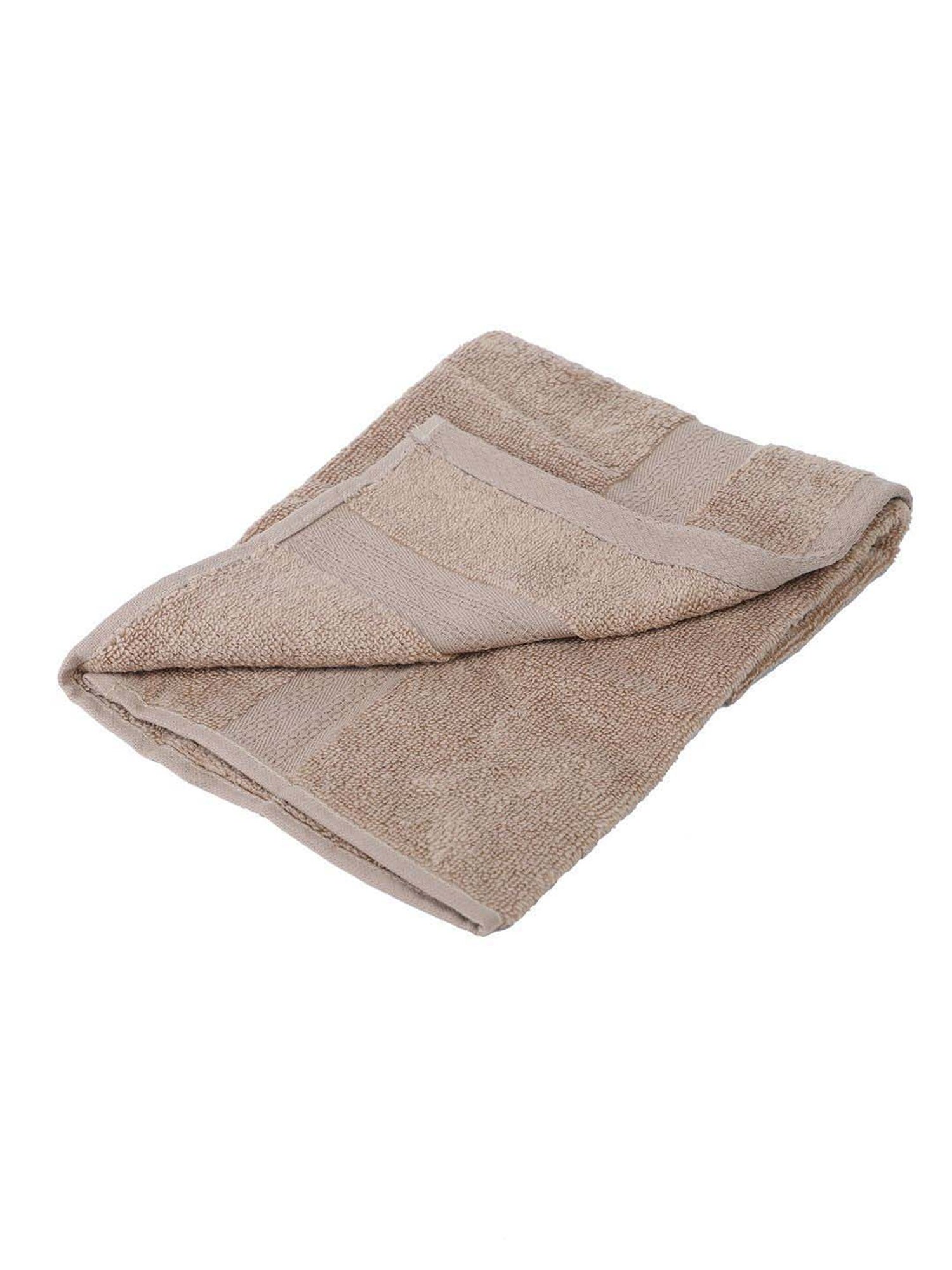 BIANCA Zero-Twist 100% Cotton Ultra-Fluffy Towels -4pc Hand Towel (paradiso) solid-burgundy/wheat