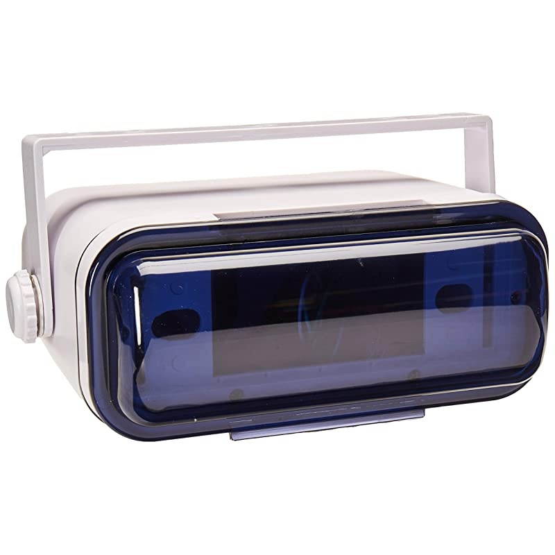 Durable Universal Marine Stereo Cover Water Resistant Boat Radio Protector Shield with Flipup Door Neoprene Gasket Compatible with Dual Shaft DIN Style Stereos  PLMRCW3