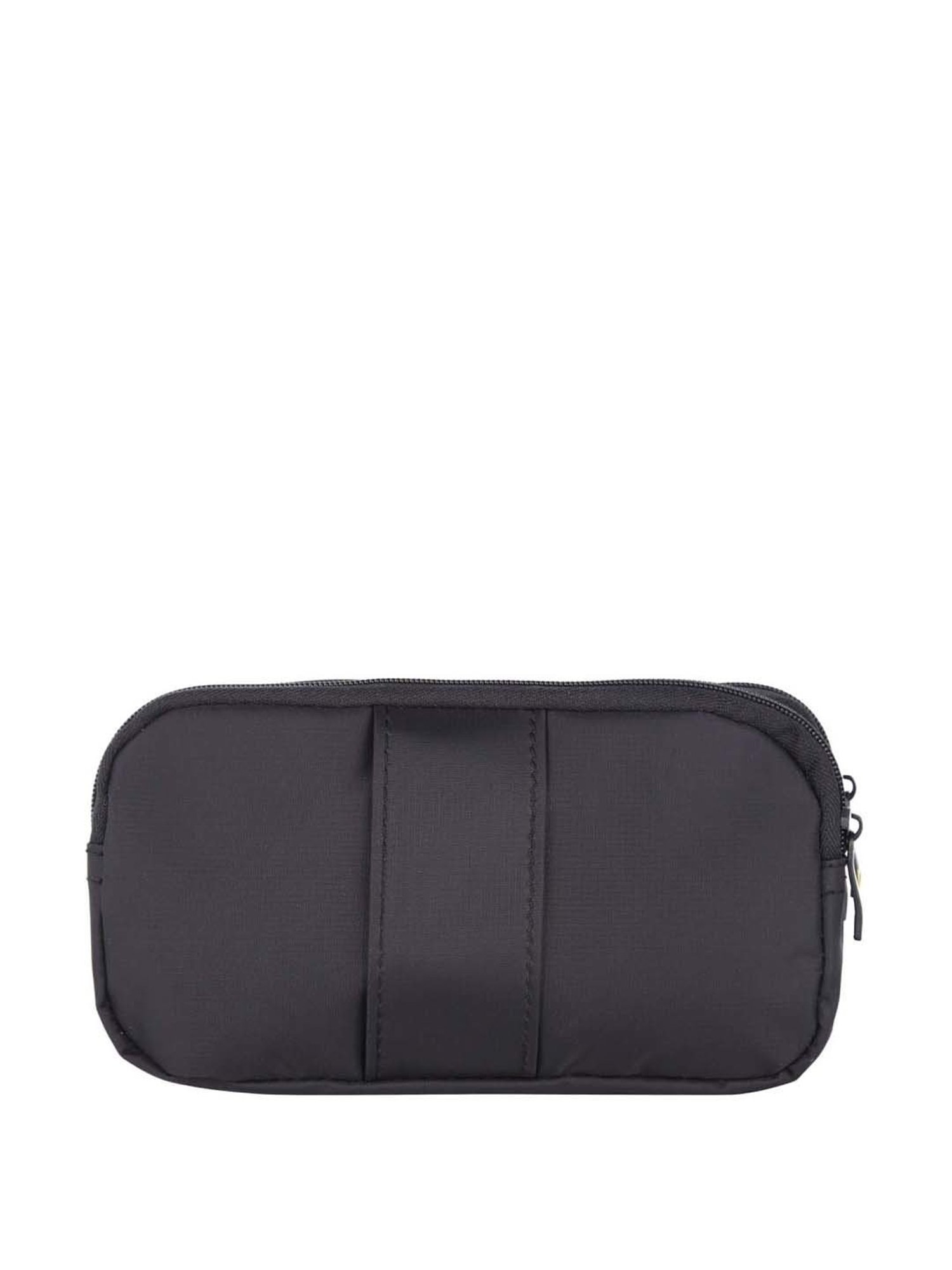 Travel Blue Black Solid Phone Pouch