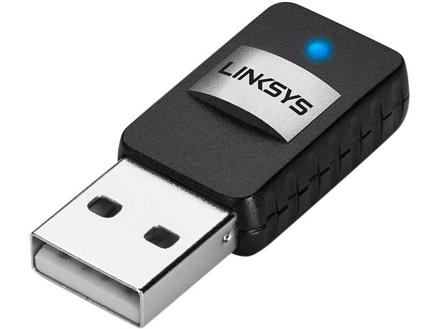 Linksys Wireless Mini USB Adapter AC 580 Dual Band, AE6000