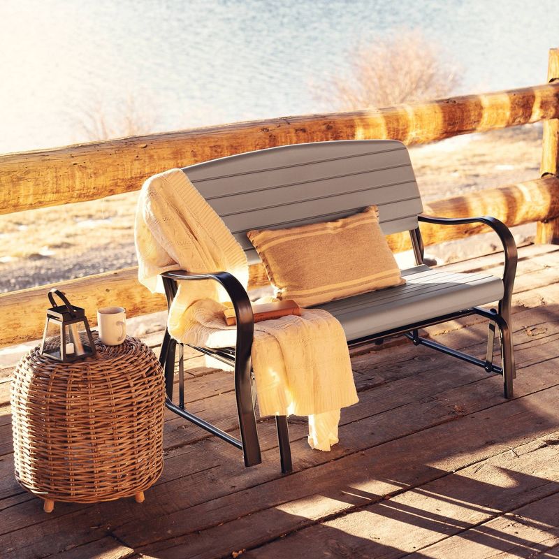 Beige Glider Bench - Lifetime