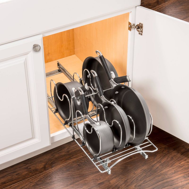 Lynk Professional Roll Out Cookware Organizer