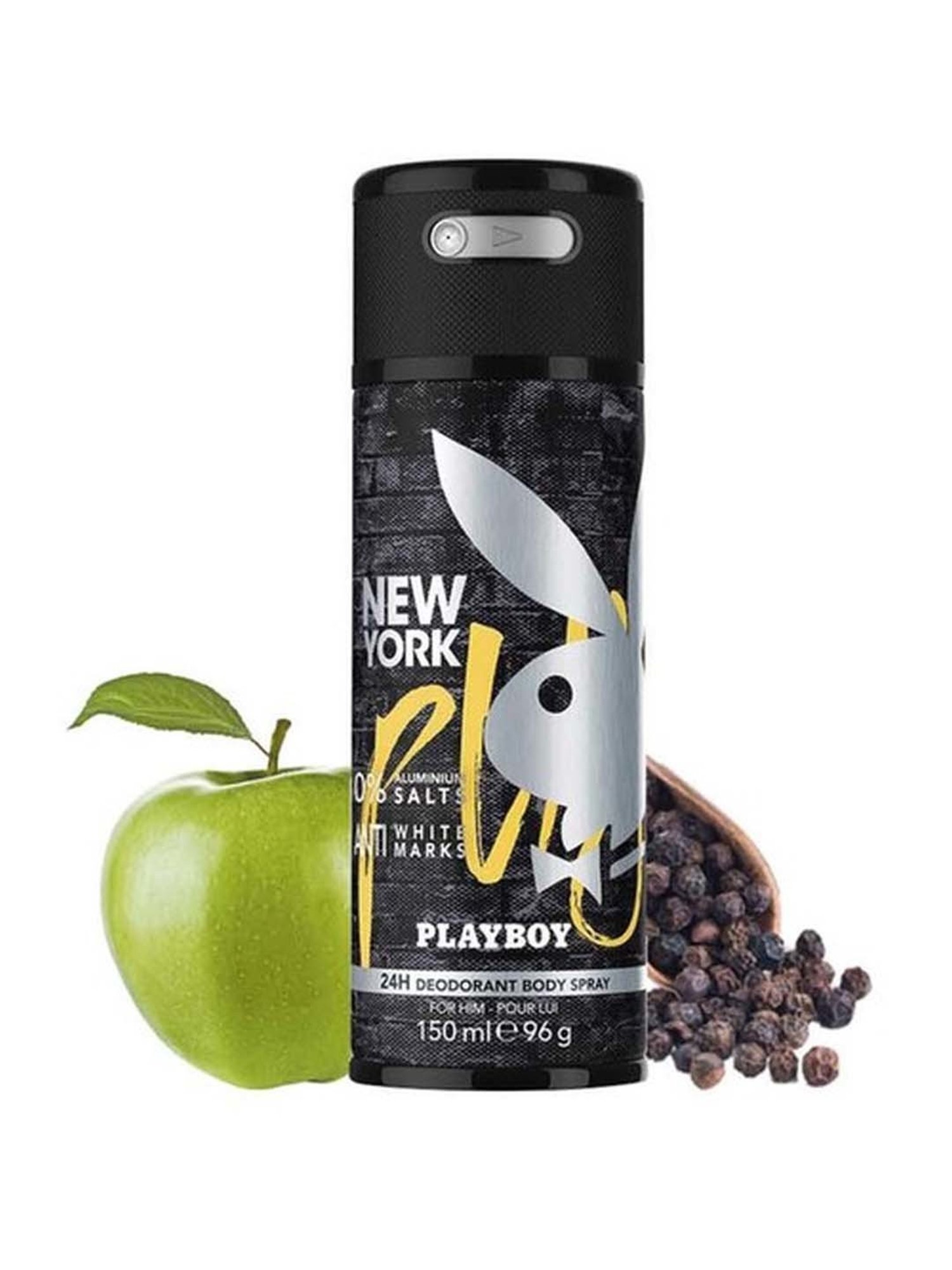 Playboy New York M Deodorant Spray (Pack of 3)