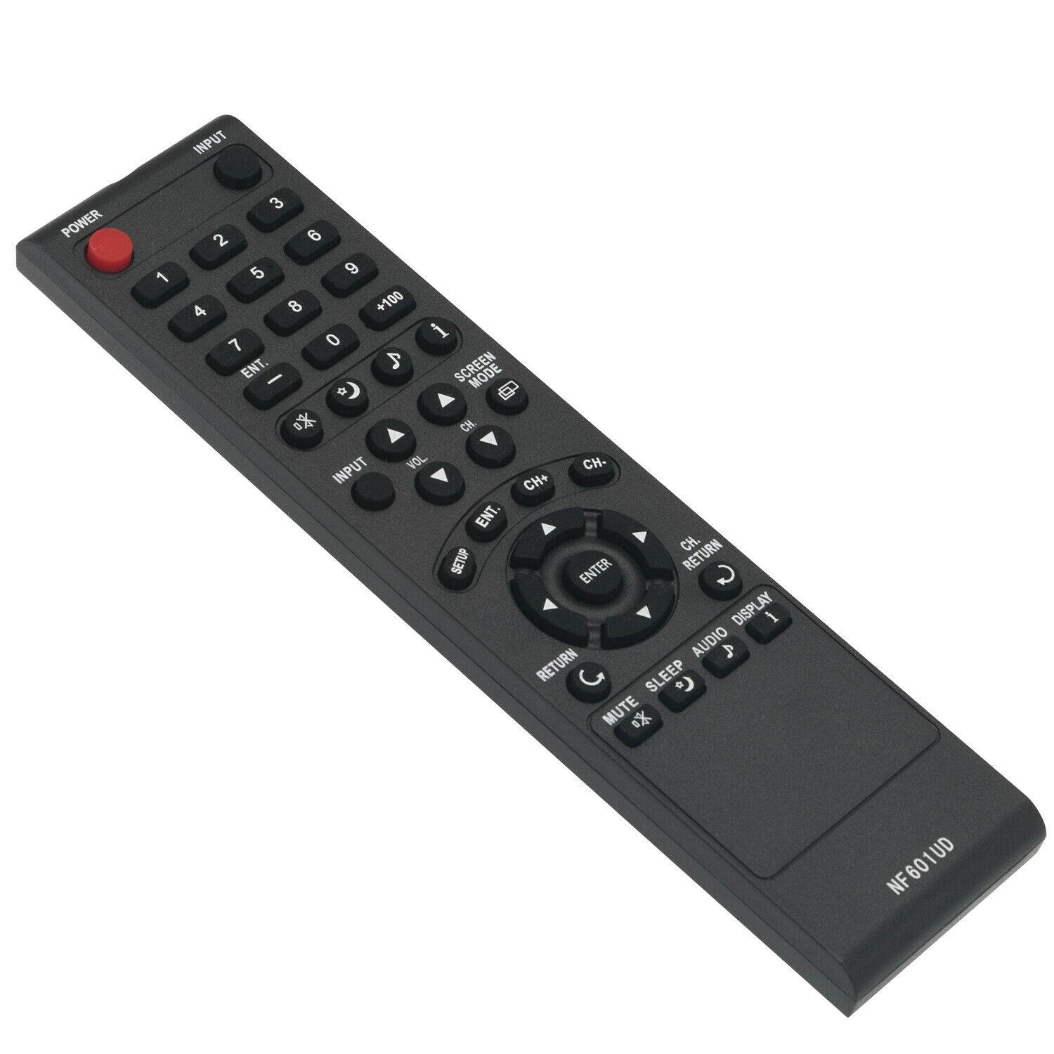 NF601UD Replace Remote for Emerson Sylvania LCD TV LC200EM8G LC200EM8 LC200EM8