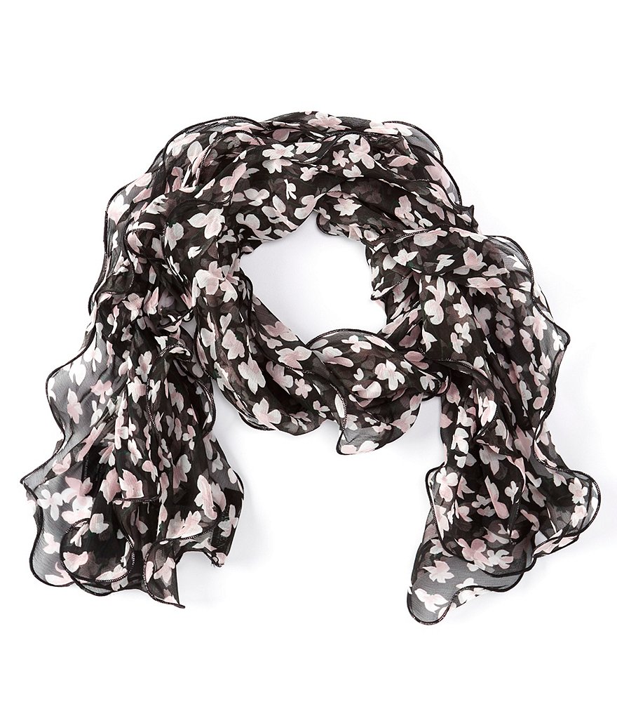 Echo Hammered Silk Oblong Scarf