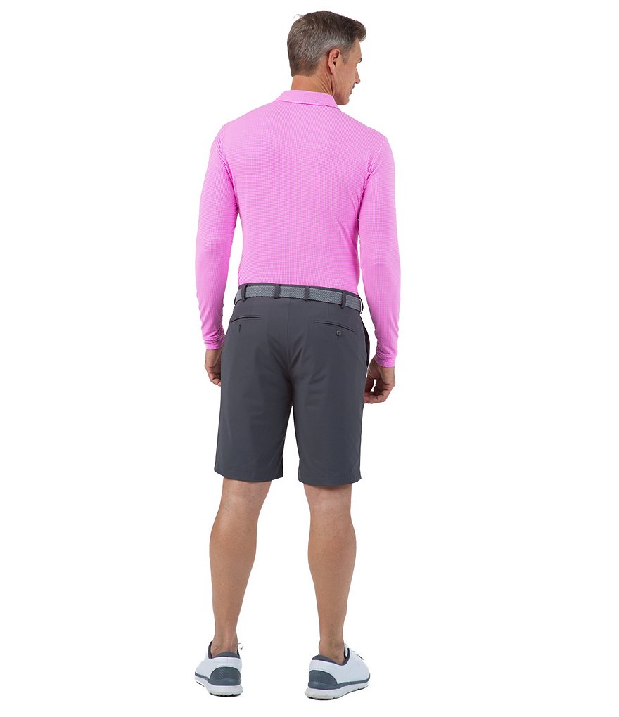 IBKUL Long-Sleeve IceFil&reg; Polo Shirt