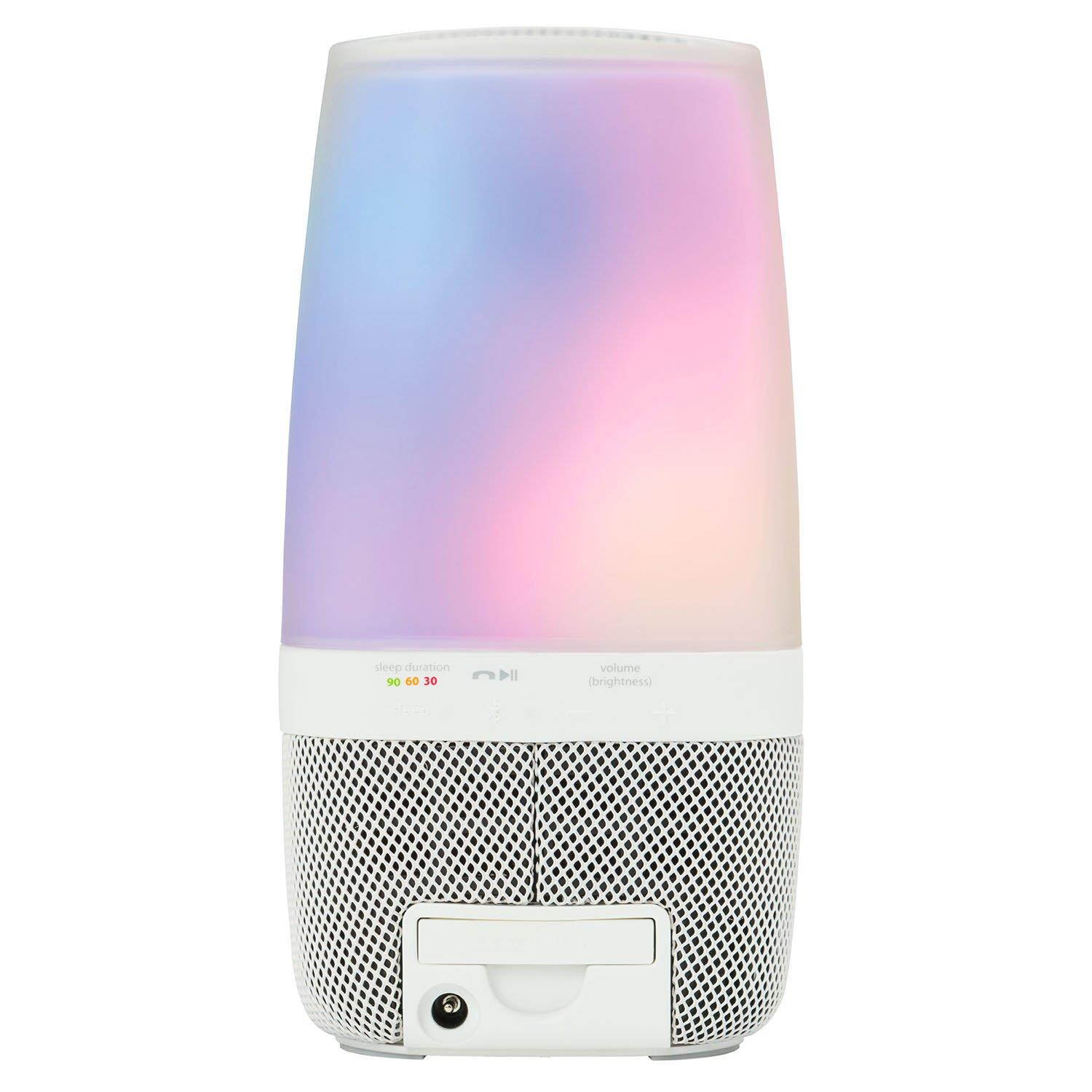 iHome Zenergy Aromatherapy Bluetooth Speaker Sound Machine Open Your Senses, Light Therapy, Sound Therapy, Color Changing, Relax to Zen Therapy Soothing Sounds & Aromatherapy Oils Sleep Easy!