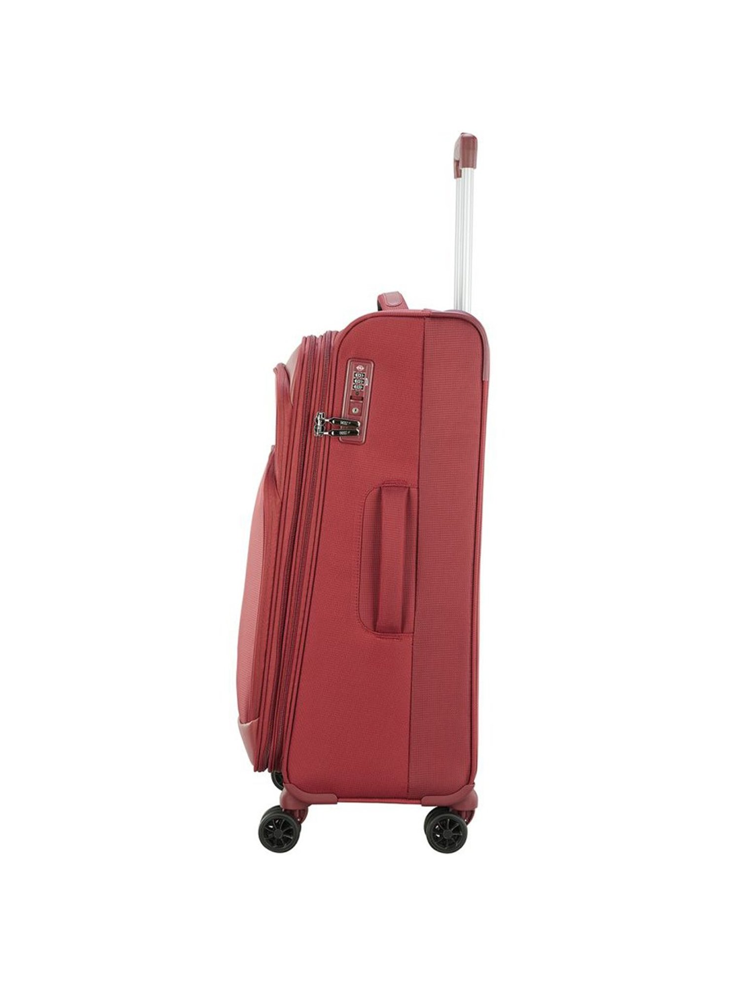 VIP Ultimus Red Solid Soft Medium Trolley Bag - 30 cm