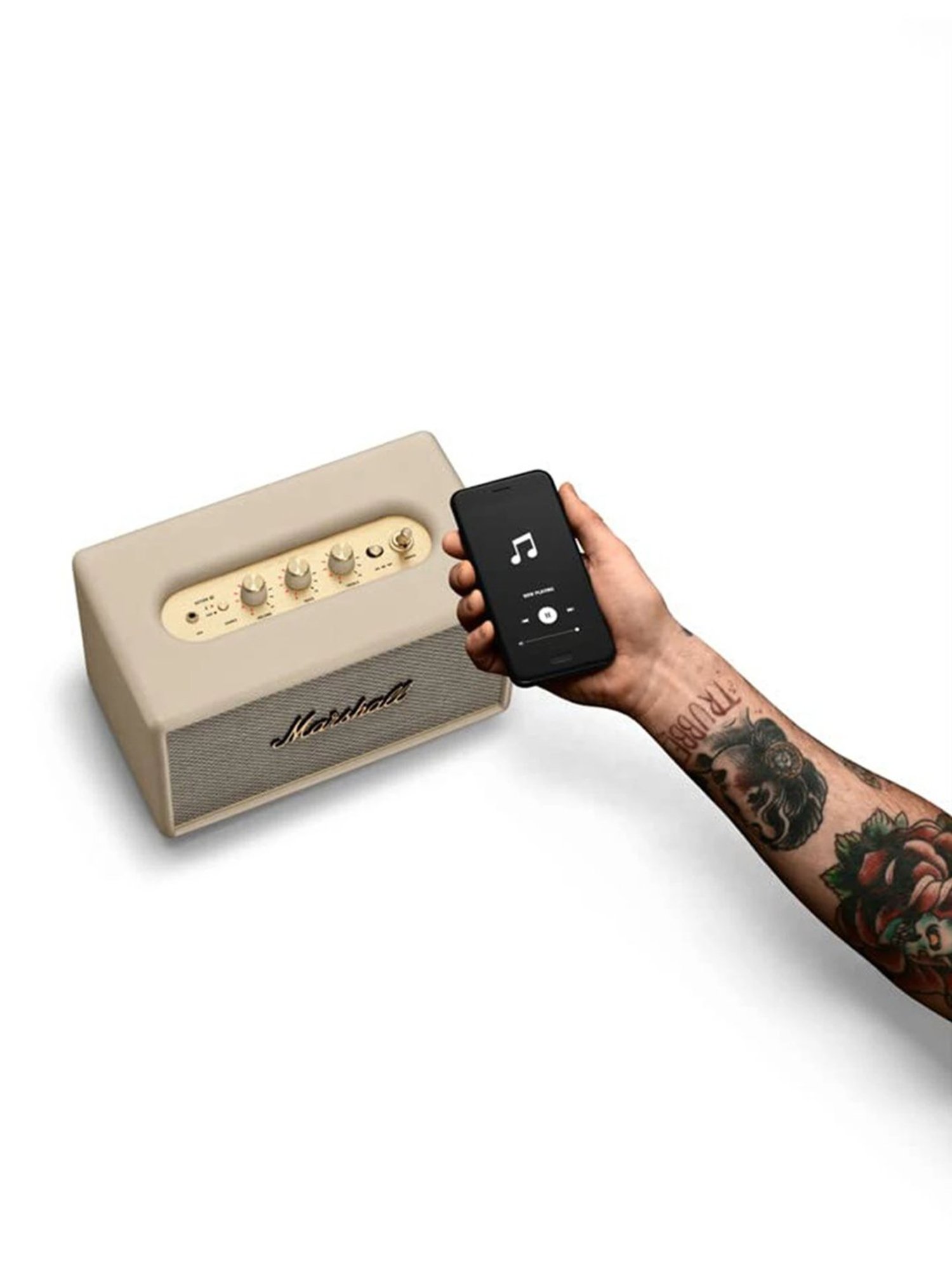 I Kall IK005 Bluetooth Tower Speaker (Brown)