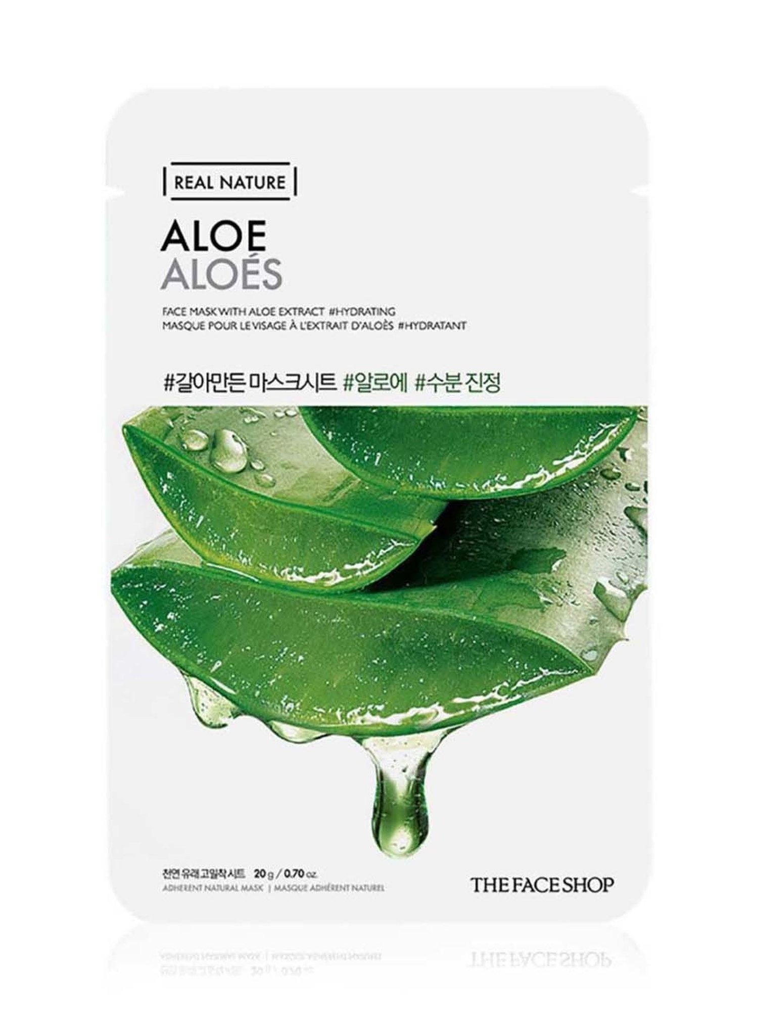 The Face Shop Real Nature Aloe Face Mask - 1 Pc