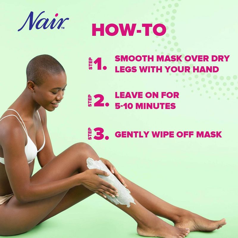 Nair Leg Mask Brighten & Smooth - 8oz