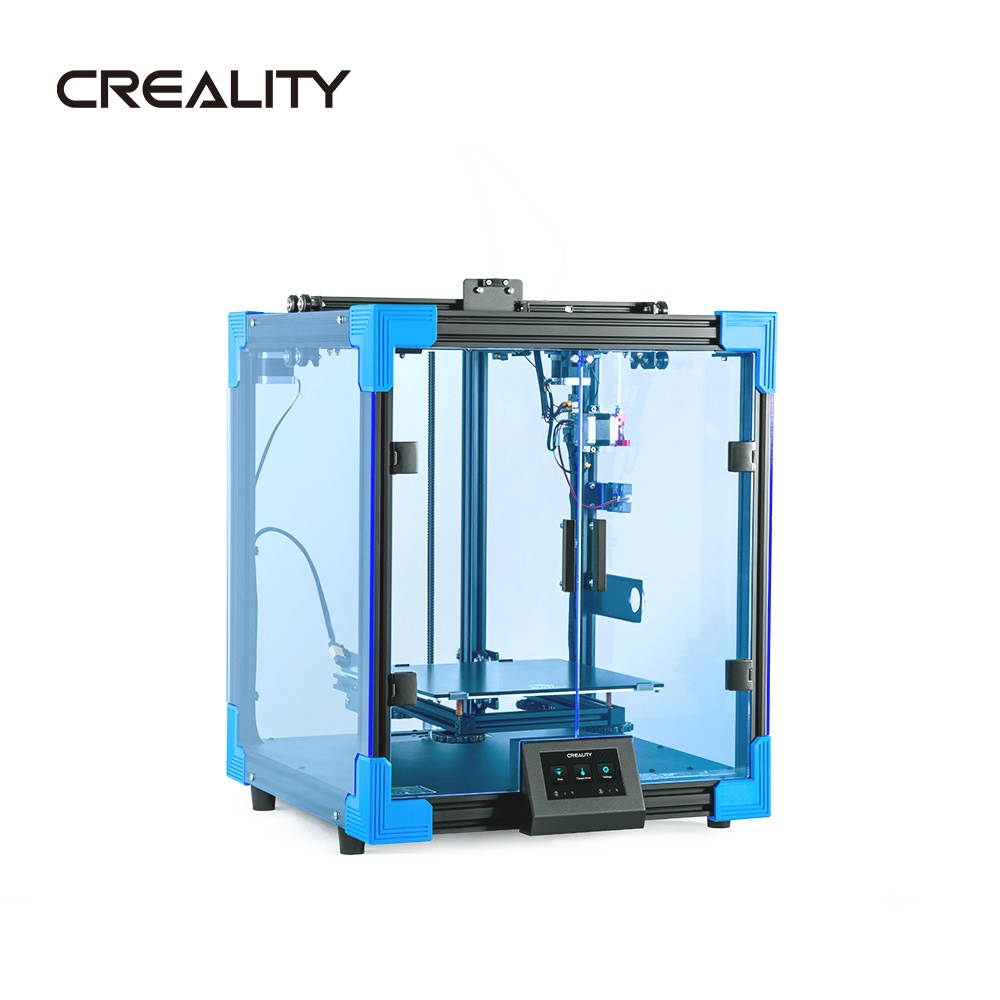 Original Creality 3D Ender-6 High Precision 3D Printer DIY Kit TMC2208 Driver 3 Times Faster Print Speed Print Size 250*250*400mm Stable Core-XY Structure with 4.3 Inch Color Touchscreen 8G TF Card