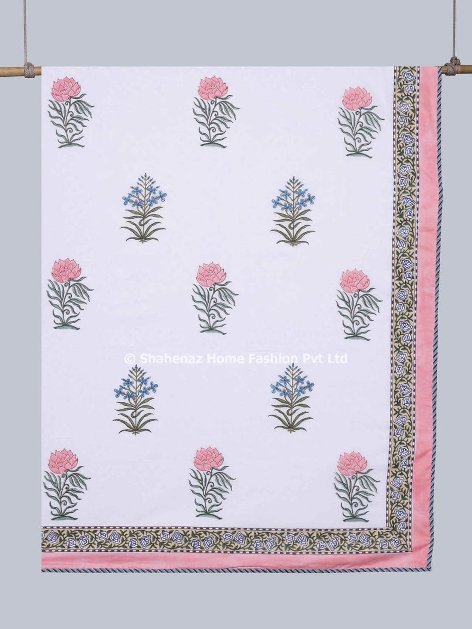 JaipurFabric Green Cotton 150 GSM Reversible Ac Dohar