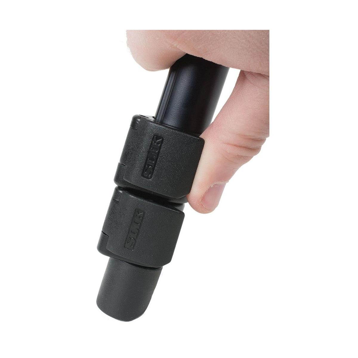 Slik Pro AL-323DX Tripod with SH-705E 3-Way Pan Head, 8.8 lb Capacity #613-357