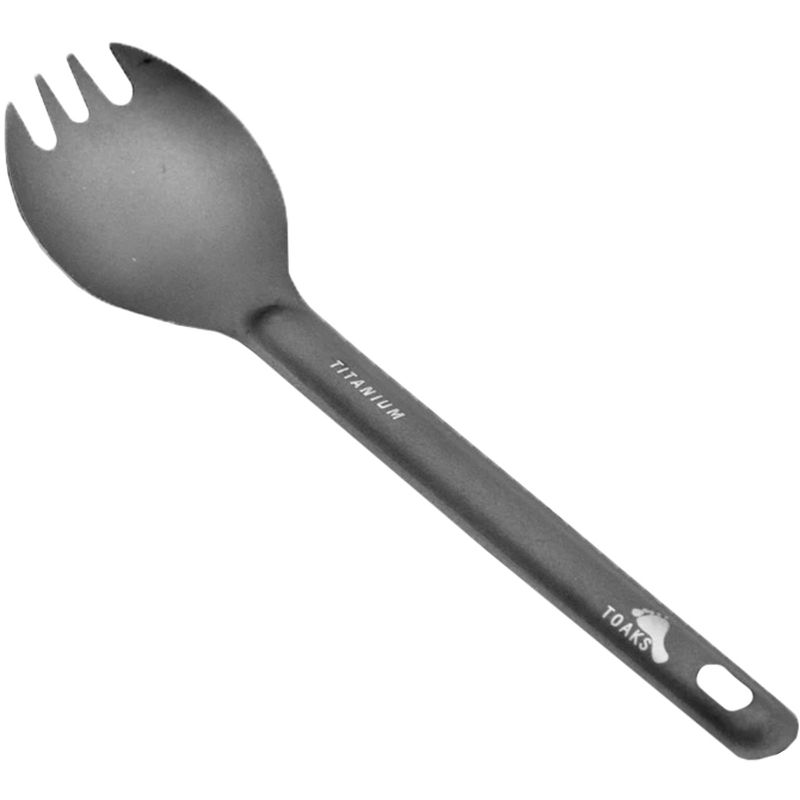 TOAKS Ultralight Matte Finish Titanium Camping Spork