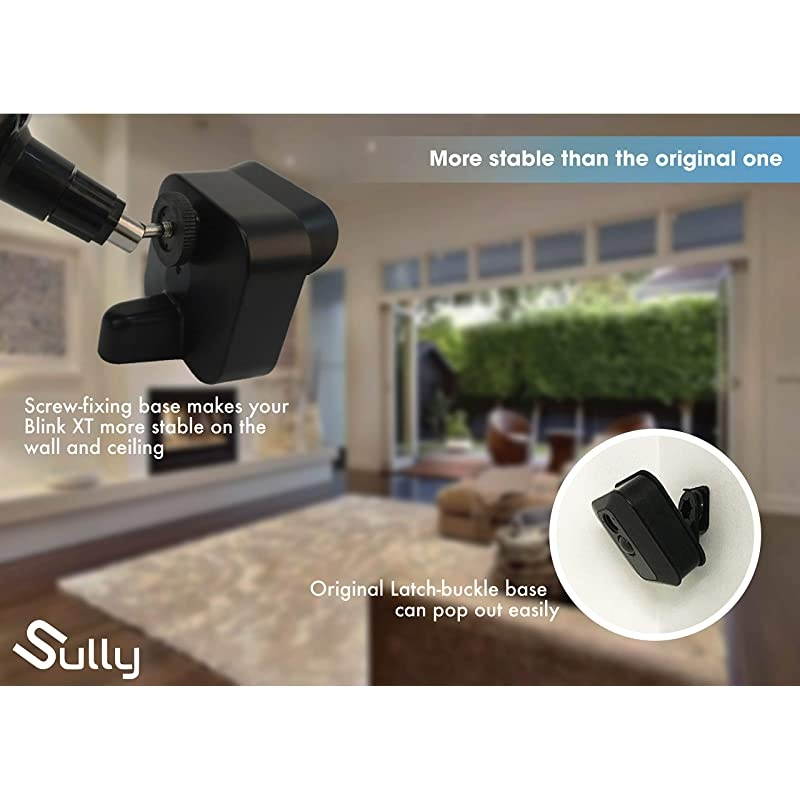 Hard Case for Blink XT 2 Camera wMount Bracket Black 2 pcs Blink XT Covers wGlarereducing Hood Blink XT Camera Cover Case NOT for 2020 New Blink IndoorOutdoor Cam by