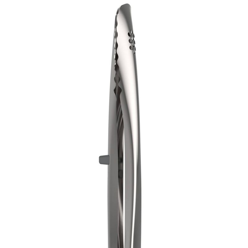 Tovolo 11" Stainless Steel Tongs Charcoal