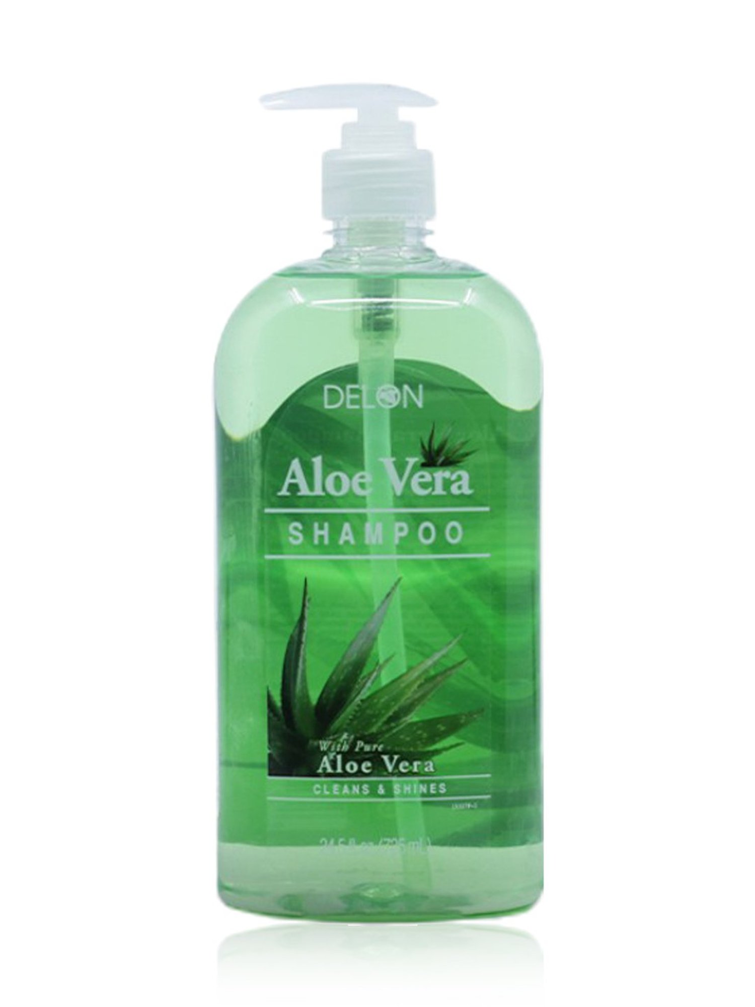 Delon Cleans & Shines Aloe Vera Shampoo - 725 ml
