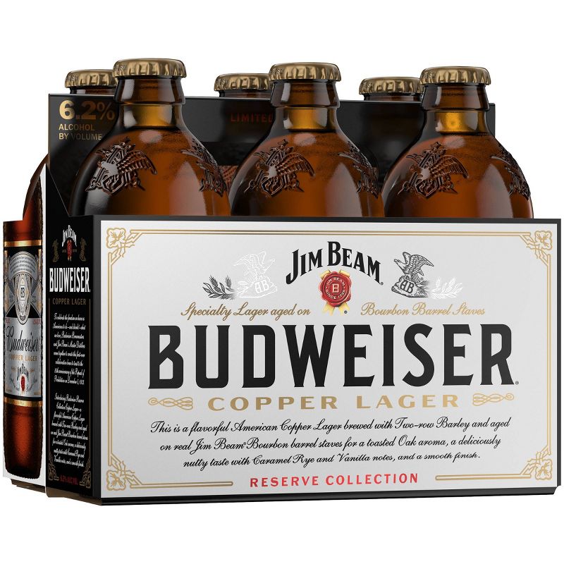 Budweiser Copper Lager Reserve Collection Beer - 6pk/12 fl oz Bottles