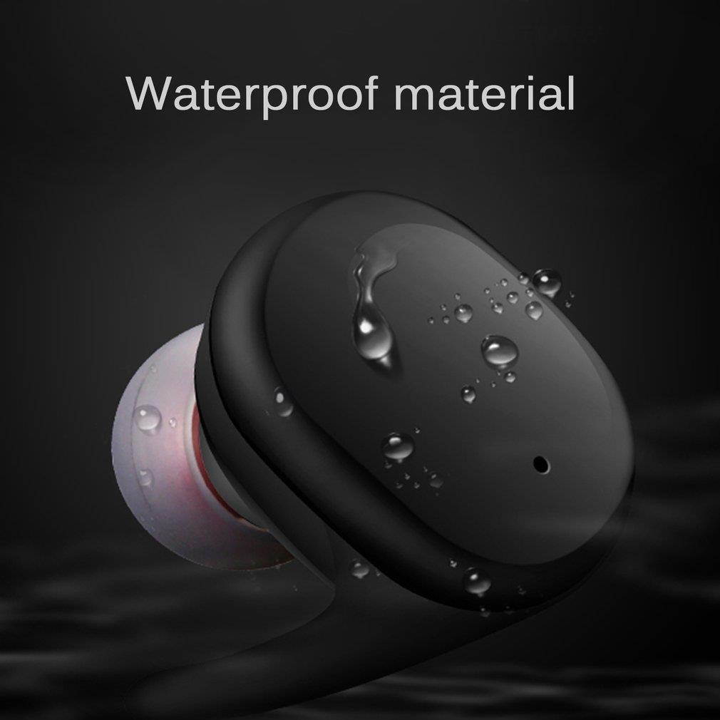 JH-S9100 TWS Waterproof Wireless Earphones Mini Bluetooth Earbuds Sports Bluetooth Headset True Bass Stereo In-Ear Earphone