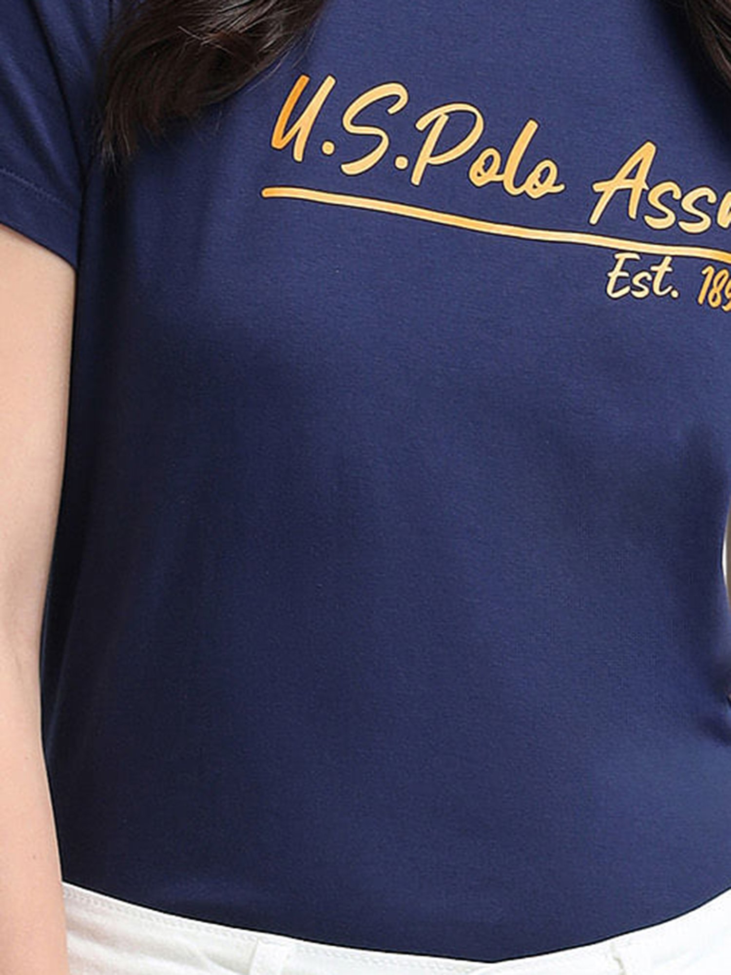 U.S. Polo Assn. Navy Graphic Print T-Shirt