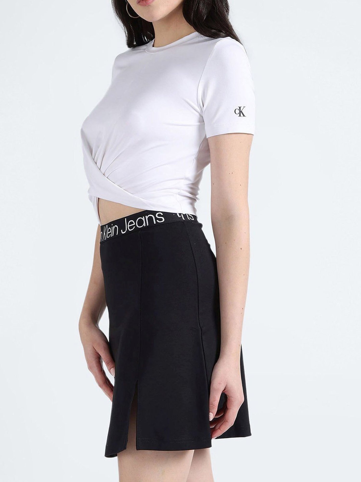 Calvin Klein Bright White Slim Fit T-Shirt