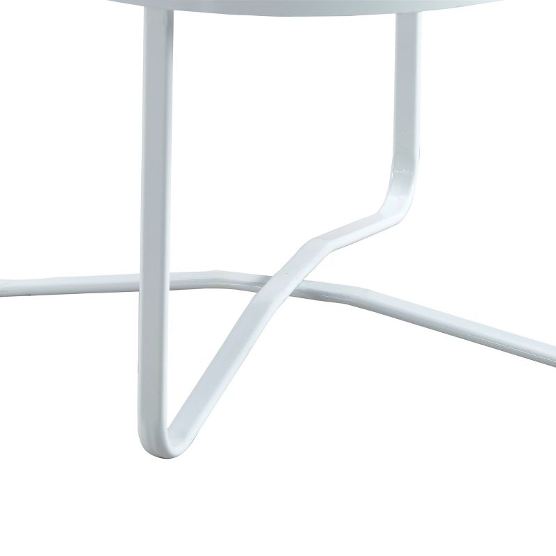 Mirabelle Outdoor Coffee Table - White - Adore Decor