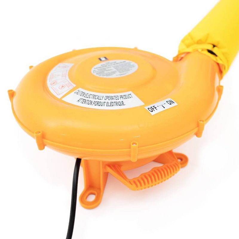 Costway Inflatable Water Slide Crab Dual Slide Bounce House Splash Pool W/ 950W Blower