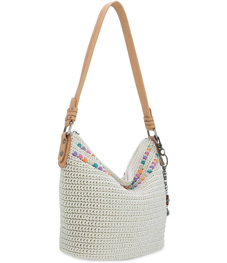 The Sak Sequoia Hand-Crocheted Small Hobo Bag