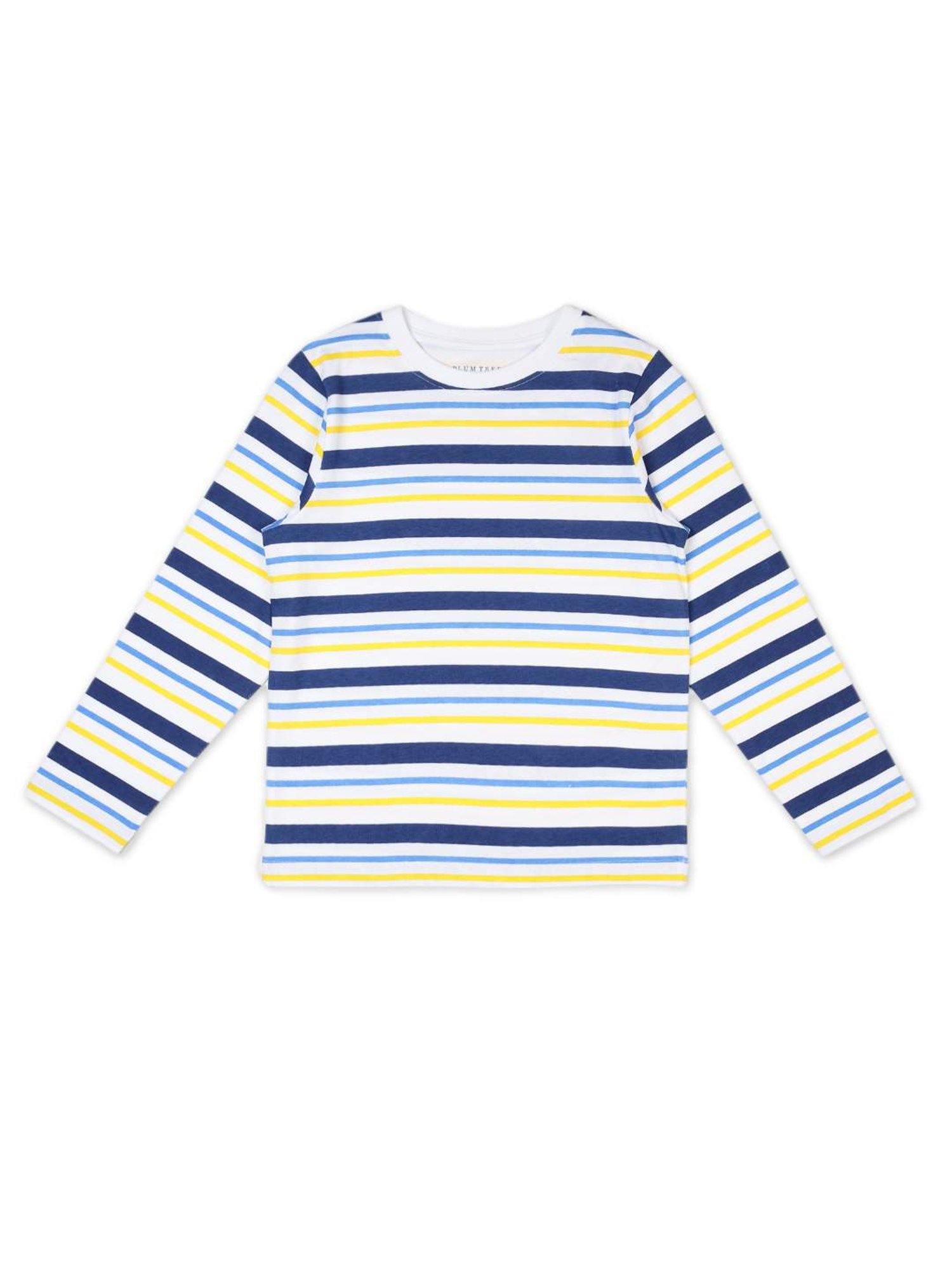 Plum Tree Kids Multicolor Printed T-Shirts