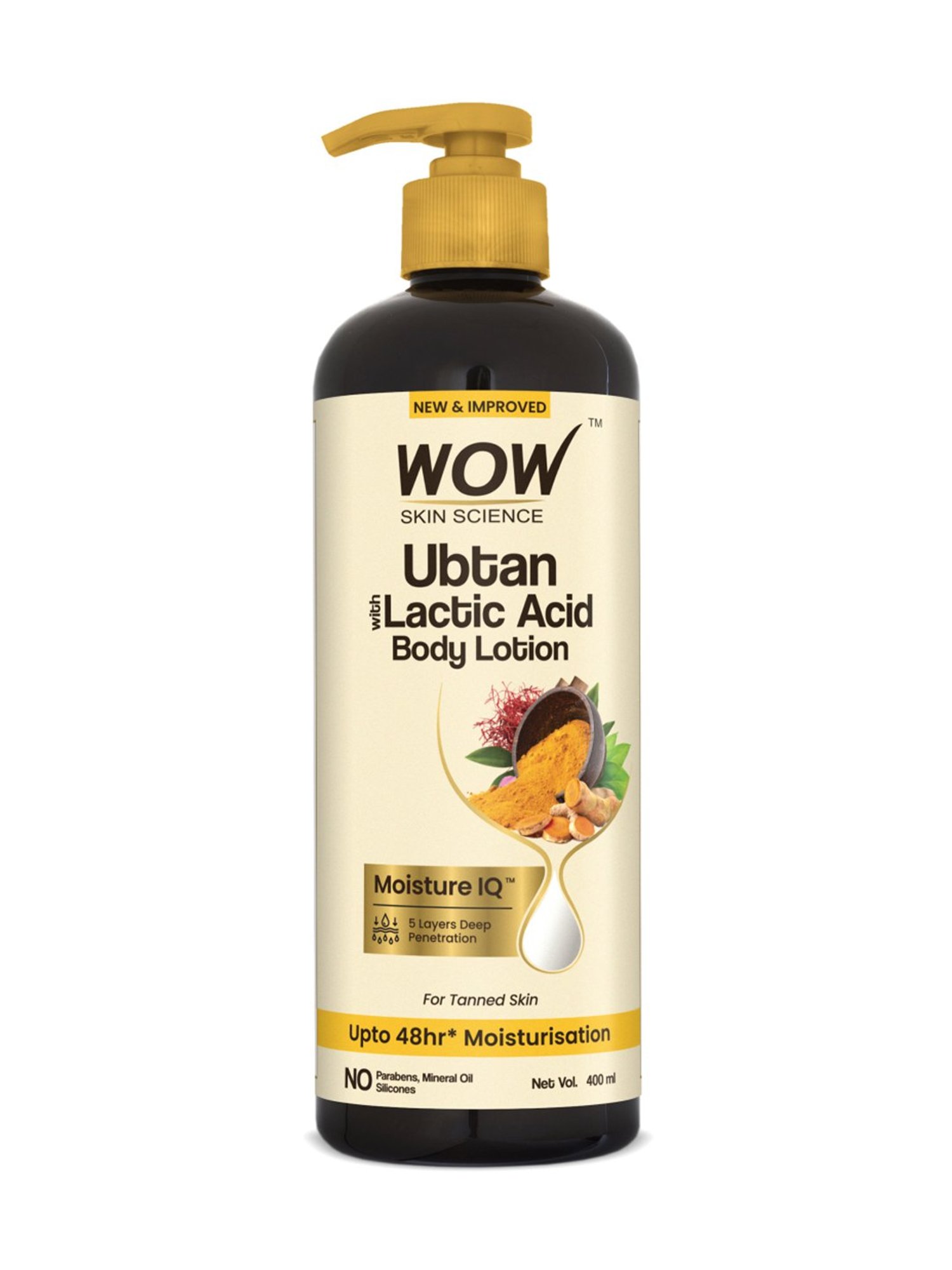WOW Skin Science Vitamin C with Lactic Acid Body Lotion - 400 ml