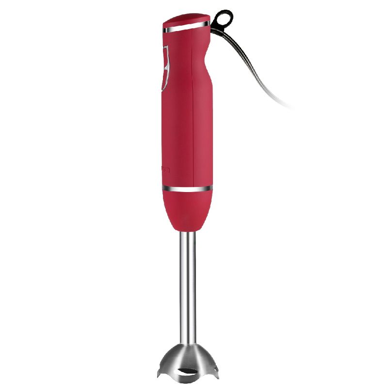 Chefman 300W Rubberized Hand Immersion Blender - Red RJ19-RBR