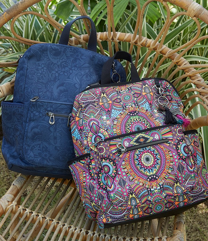 Sakroots Eco-Twill Loyola Convertible Backpack